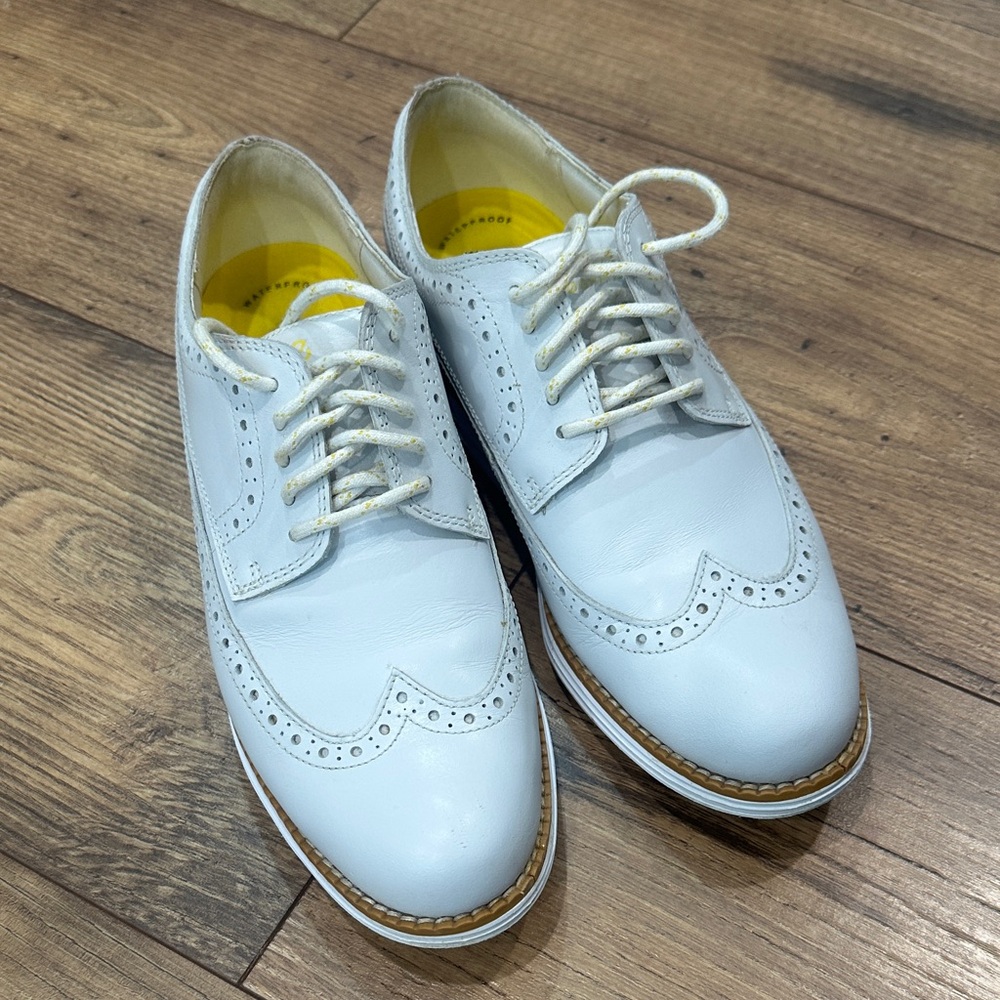 Cole Haan Women's Golf Shoe Original Wing Tip Oxfords !!Like New!!!